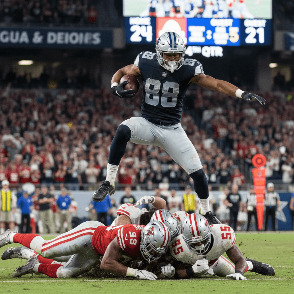 لاعب كرة قدم محترف في لحظة حاسمة