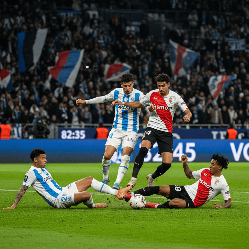 مرسيليا وموناكو في المنافسة