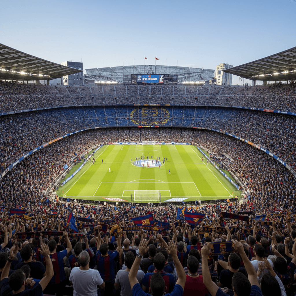 ملعب برشلونة كامب نو